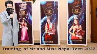 Training of Mr and Miss Nepal Teen 2022 || Surya Prakash Rawal