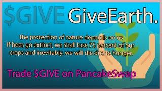 GiveEarth a charity moon token to take care of our planet! 100x potential!