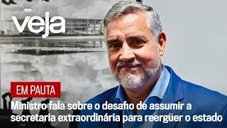 Burocracia ‘dilacerante’ retarda reconstrução do RS, diz Paulo Pimenta | VEJA Em Pauta