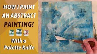 EASY Tips and Tricks for Palette Abstract Painting! By: Annie Troe