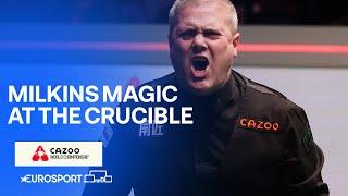  How on earth did Robert Milkins pull this off⁉️ | 2024 World Snooker Championship Highlights