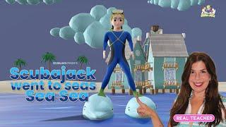 Scuba Jack Explores the Sea: Educational Nursery Rhyme for Children