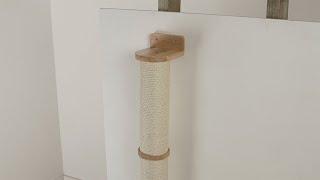 Furmia Wall Mounted Scratching Post - Installation Guide