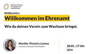 DSEEerklärt Mitgliedergewinnung Teil 1: Wie du deinen Verein zum Wachsen bringst