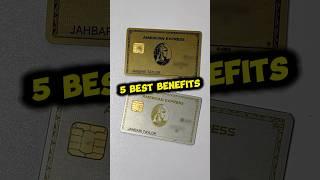 5 Best Benefits of American Express Gold 2024 - Amex Credit Card Review - Disclosure in Description