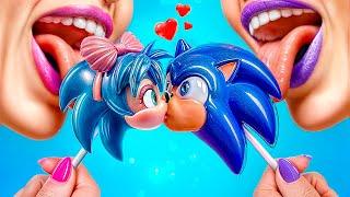 How to Become Sonic the Hedgehog! Amazing Makeover Challenge! Sonic the Hedgehog College!