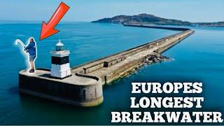 FISHING the BIGGEST BREAKWATER in EUROPE ️