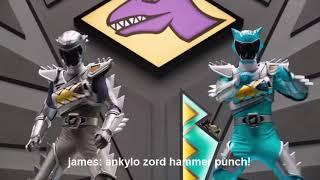 power rangers paw patrol pups save the chicken conductor megazord fight for trevor jones