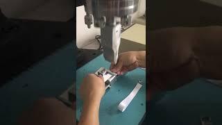 Ribbon/Lanyard Ultrasonic welding machine