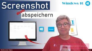 Screenshot direkt in Ordner abspeichern