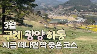 3월 국내 여행지 추천 구례 가고 싶어서 3월만 기다리는 여자