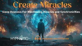 Sleep Hypnosis For Creating Miracles and Synchronicities (The Portal To The Miraculous, 528HZ)