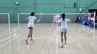 Joi Xu+Jenny Xu v Sylvia Mei+Warmmy Wong--GU19 Dubs-Final-2024 VLTBC-BC Jun A Badminton Series#1