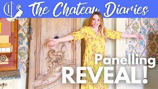 Revealing the Panelling for our BEST Bedroom Project + Explaining the Problems with the Grand Salon!