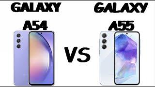 Samsung Galaxy A54 vs Samsung Galaxy A55