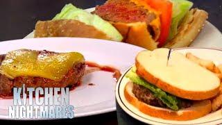 The WORST BURGERS On Kitchen Nightmares