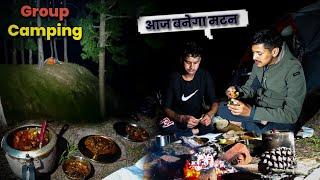 Group Camping & Cooking Mutton In Forest | Camping In India | Unknown Dreamer