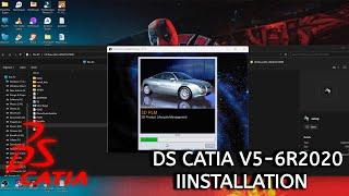 How to Install DS CATIA V5-6R2020 (V5R30) For WIndows 11 , 10 , 8 , 7