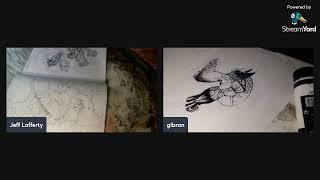 Live Artcast / with Jeff Lafferty & Gibran Redinger - Come Draw With Us!