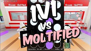 1v1 VS OSU!MANIA PRO @moltified | Funky Friday