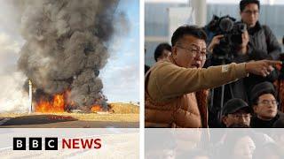 Anger as families wait for victims' remains after South Korea plane crash | BBC News