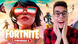 FORTNITE  A NOVA TEMPORADA 3 - NA VIBE! (CAPÍTULO 3)