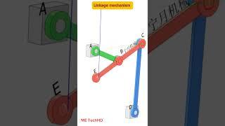 Linkage mechanism #design #machine #solidwork #cad