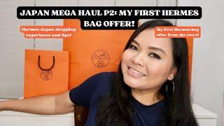 My first Hermes bag offer! + My Hermes Tokyo Shopping Tips and experience | The Beauty Junkee Vlogs