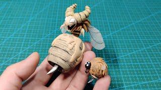 Sculpting Don't Starve Bee Queen - Polymer Clay (Fimo) Tutorial