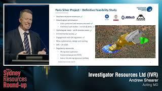 Investigator Resources Ltd - RIU Sydney Resources Round-up 2025