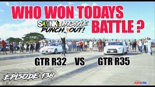 Who Won Today's Punch Out Battle? GTR R32 or GTR R35? - SKVNK LIFESTYLE EPISODE 138