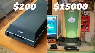 $200 Film Scanner VS $15000 Film Scanner Comparison