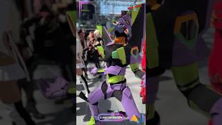 Eva Unit 01 cosplay from Anime NYC 2024! #cosplay #short #shorts #anime