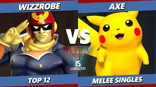 Tipped Off 15 - Wizzrobe (Captain Falcon) Vs. Axe (Pikachu) Smash Melee - SSBM