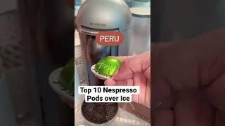 Best Nespresso Pods to Use Over Ice! #shorts