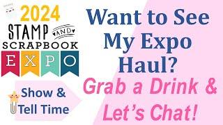 TRULY MASSIVE HAULABSOLUTELY EPIC 2024 SCRAPBOOK EXPO HAULMETAL DIES, STAMPS, & LOTS OF PAPER