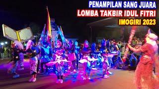 SANG JUARA .. ?? PENAMPILAN DUSUN MOJOLEGI LOMBA TAKBIR IDUL FITRI IMOGIRI 2023