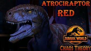 Jurassic world Chaos Theory season 2 atrociraptor Red screen time