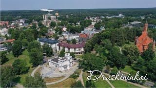 Soaring Over Druskininkai:  Lithuania's Spa Town!