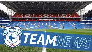 TEAM NEWS: CARDIFF CITY v CRYSTAL PALACE