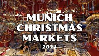 Munich Christmas Markets 2024…A 4K Walking Tour!