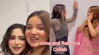 Aima Baig Colab with Rabeeca Khan Together