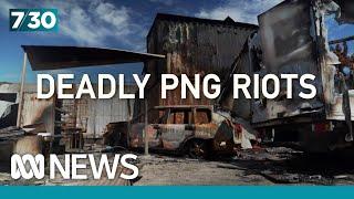 Deadly riots in PNG provoke state of emergency declaration | 7.30