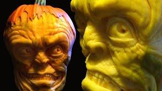 WATCH THIS HALLOWEEN EXTREME PUMPKIN CARVING!!!