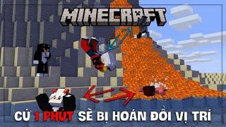 Minecraft nhưng cứ 1 PHÚT thì tất cả người chơi sẽ DỊCH CHUYỂN NGẪU NHIÊN