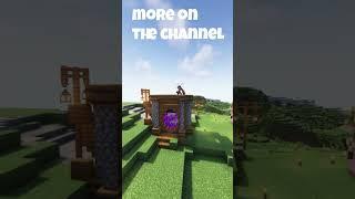 Minecraft | How to Build a Nether Portal | Nether Portal Design(Tutorial) #minecraftshorts#minecraft