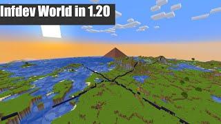 Infdev World Generation in Minecraft 1.20