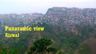 Outstanding view of Aizawl - Capital of Mizoram