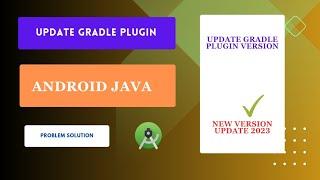 how to update gradle plugin version in android studio