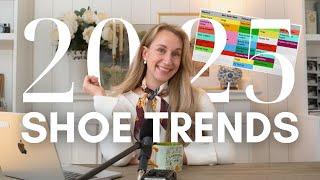 TOP 10 SHOE TRENDS FOR 2025 ft. Vogue, Who What Wear & Refinery29